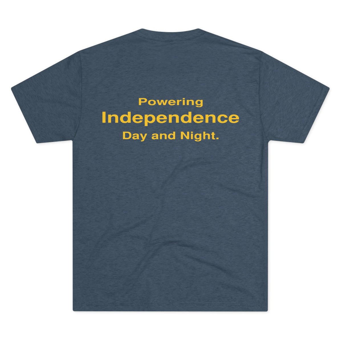 Nox Lux Energy LLC Powering Independence Tri-Blend T-Shirt
