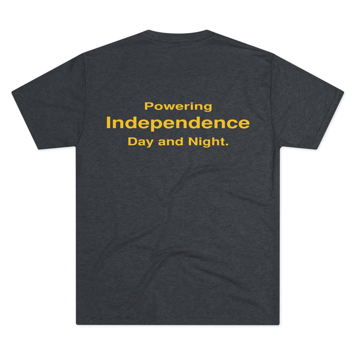 Nox Lux Energy LLC Powering Independence Tri-Blend T-Shirt