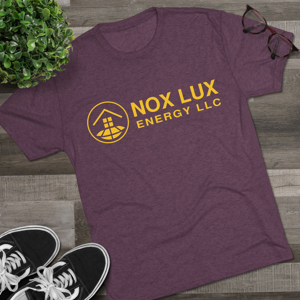 Nox Lux Energy LLC Powering Independence Tri-Blend T-Shirt