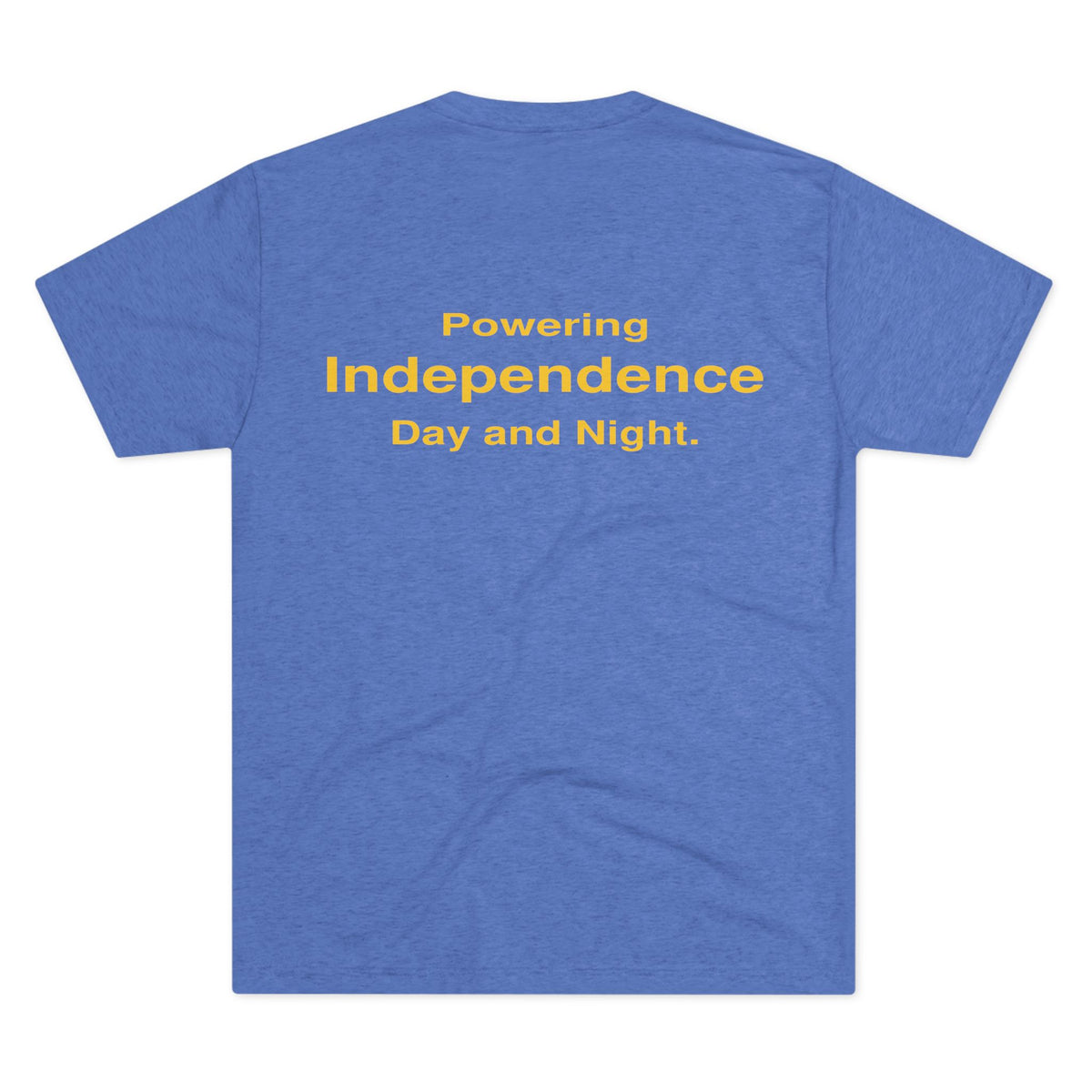 Nox Lux Energy LLC Powering Independence Tri-Blend T-Shirt