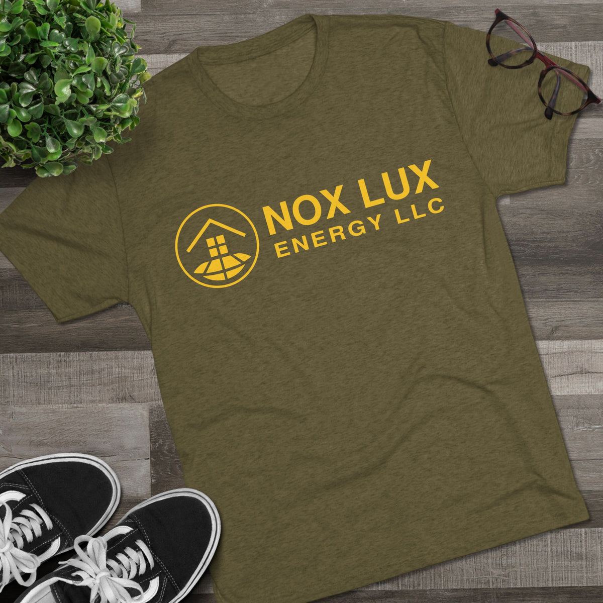 Nox Lux Energy LLC Powering Independence Tri-Blend T-Shirt