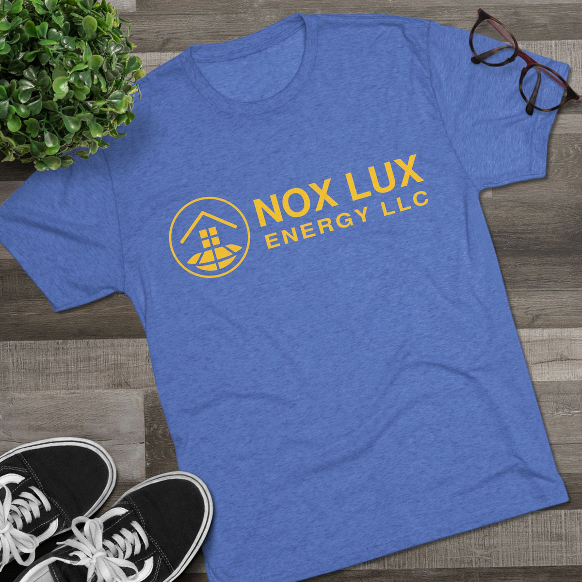Nox Lux Energy LLC Powering Independence Tri-Blend T-Shirt