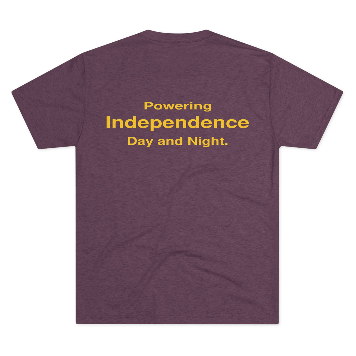 Nox Lux Energy LLC Powering Independence Tri-Blend T-Shirt