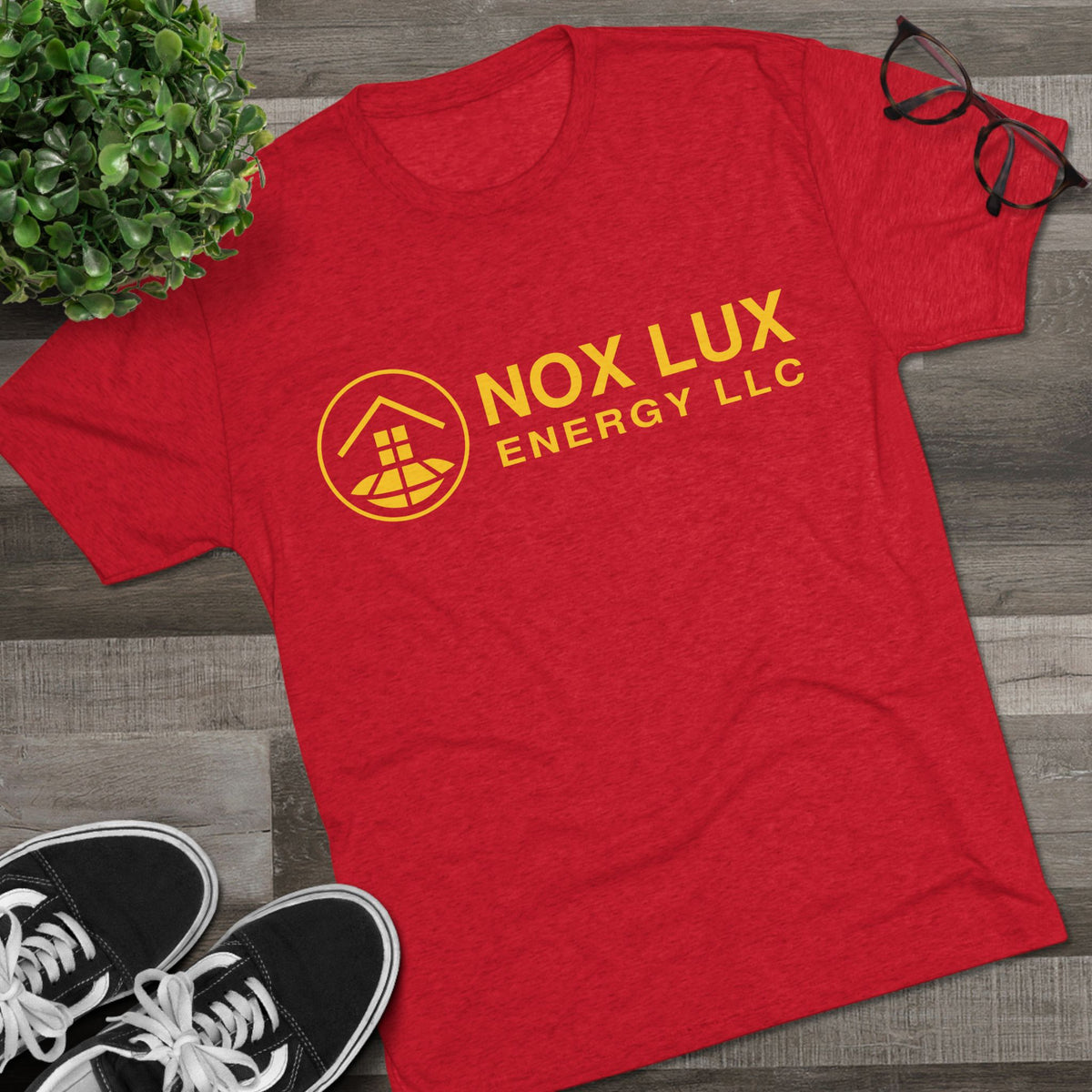 Nox Lux Energy LLC Powering Independence Tri-Blend T-Shirt