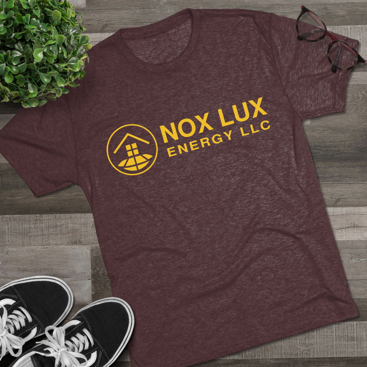 Nox Lux Energy LLC Powering Independence Tri-Blend T-Shirt