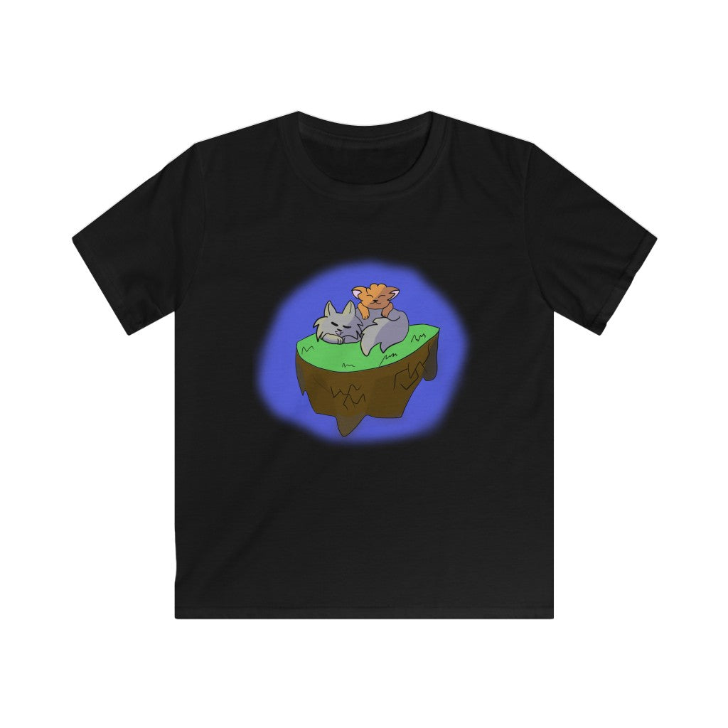 Sleepy Kitties - Kids Softstyle Tee