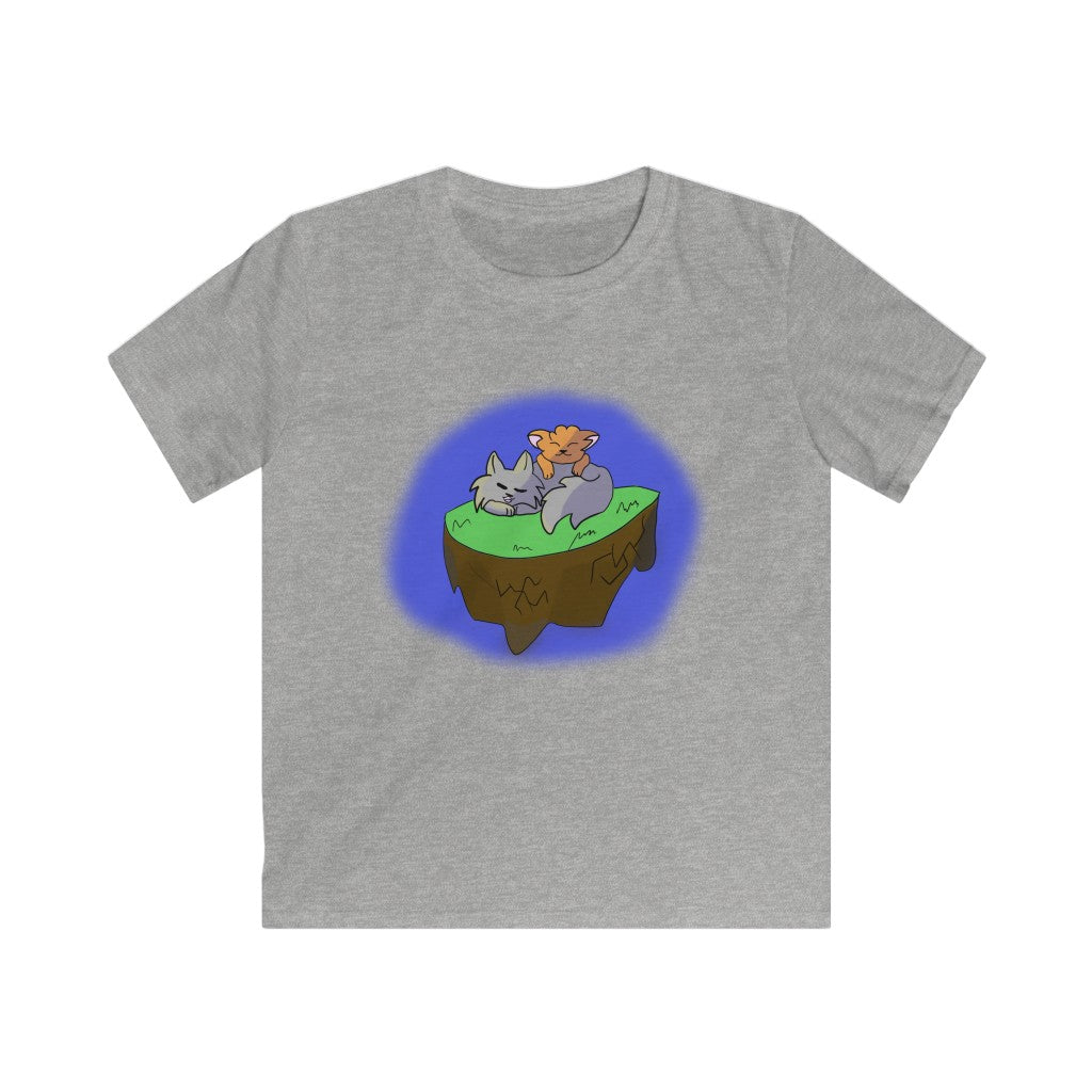 Sleepy Kitties - Kids Softstyle Tee